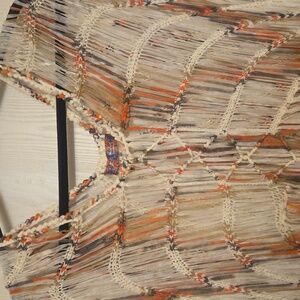 Hippie Bohemian Fringe Cover Up. O/S.